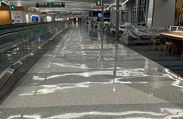 cleaning service at the airport