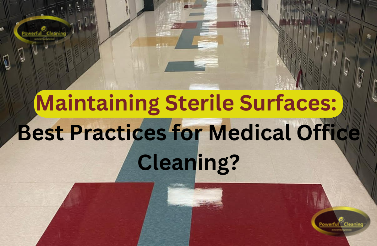 Maintaining Sterile Surfaces